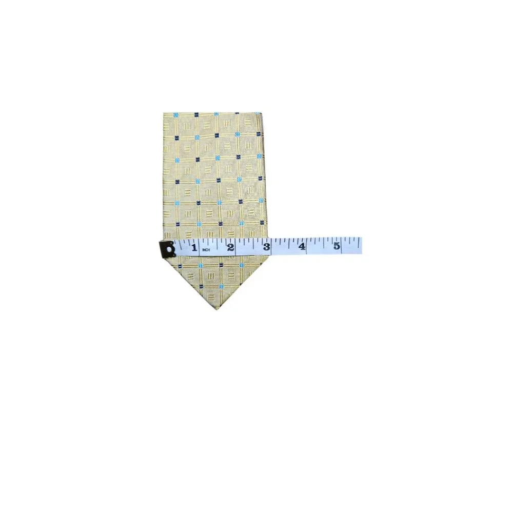 Vintage Talbots Kids Yellow Pure Silk Tie